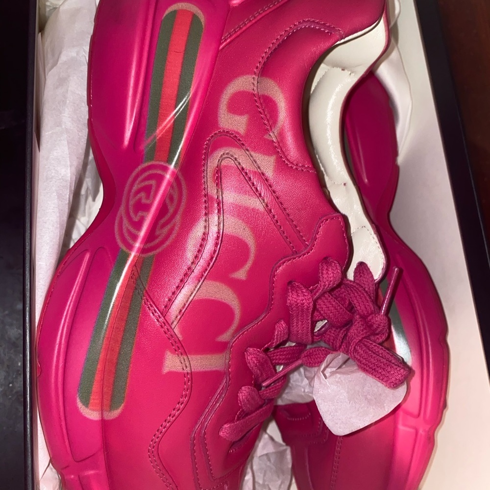 Gucci Pink Sneakers